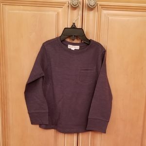 Childrens long sleeve pocket tee